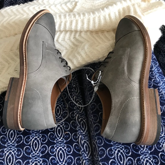 Gordon Rush Men’s Dark Gray Drew Lace Up Shoes New - Picture 4 of 8